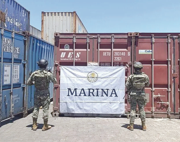 ¡SEMAR ASEGURA MÁS DE 5 TONELADAS DE MERCURIO!