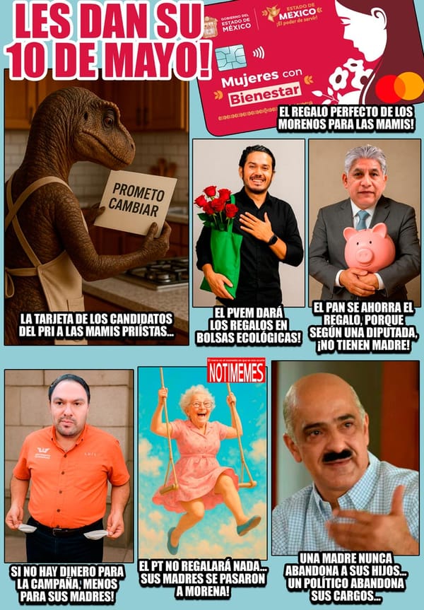 NOTI-MEME | - LES DAN SU 10 MAYO!