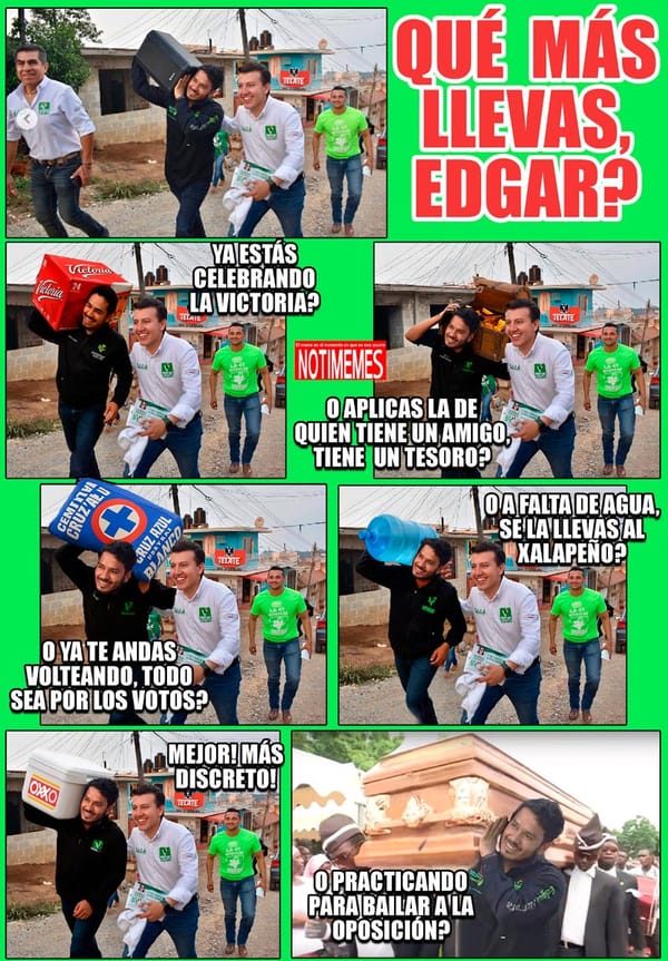 NOTI-MEME | - QUÉ MÁS LLEVAS ADGAR?