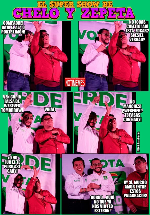 NOTI-MEME | - EL SUPER SHOW DE CHELO Y ZEPETA