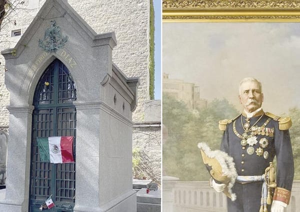 ¡INAH DESCARTA REPATRIAR RESTOS DE PORFIRIO DÍAZ!