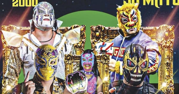 ¡CARTEL DE LUJO DEL CMLL EN FRATERNIDAD 2000!