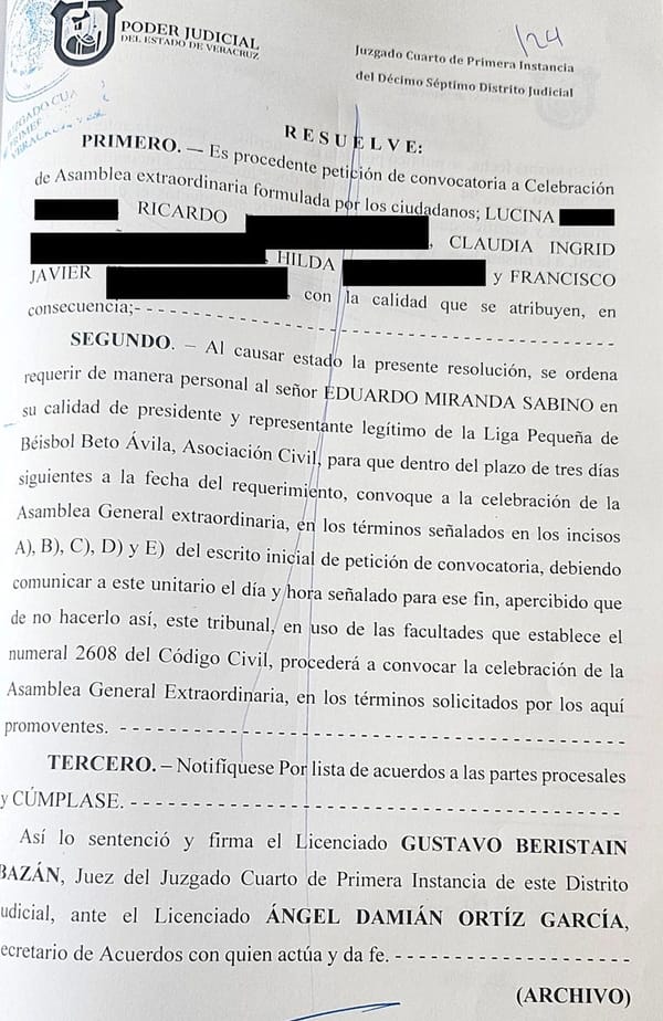 ¡JUEZ DESATA TORMENTITA EN LA LIGA BETO AVILA!