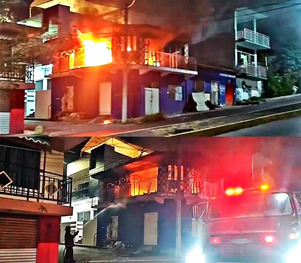 ¡PÁNICO POR INCENDIO!