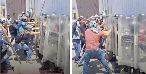 ¡CHOCAN GN Y MAESTROS DE LA CETEG! - EN CHILPANCINGO