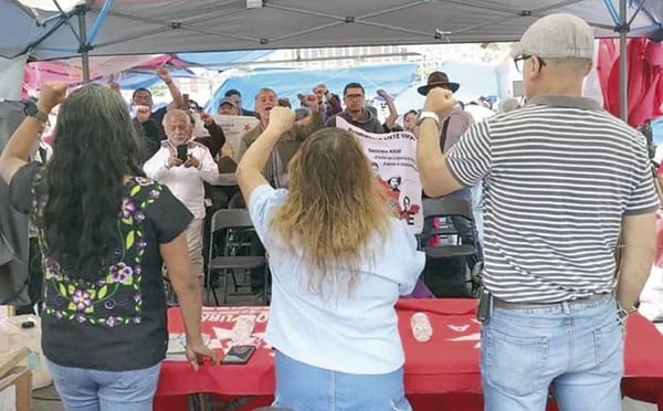 ¡AMAGA CNTE, AHORA, CON BLOQUEAR SEP, INE Y HACIENDA!