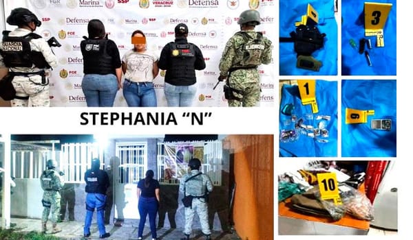 ¡CAPTURAN A MUJER EN CATEO EN EL PUERTO DE VERACRUZ!