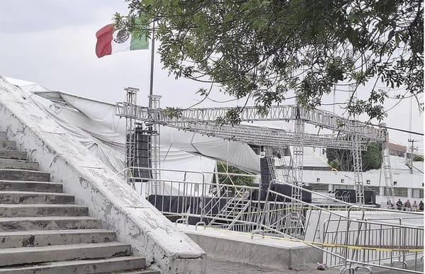 ¡COLAPSA ESTRUCTURA EN NEZAHUALCÓYOTL! - HAY 10 LESIONADOS