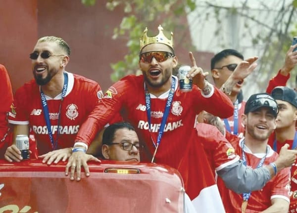¡FIESTA EN TOLUCA CELEBRANDO A SUS DIABLOS ROJOS!
