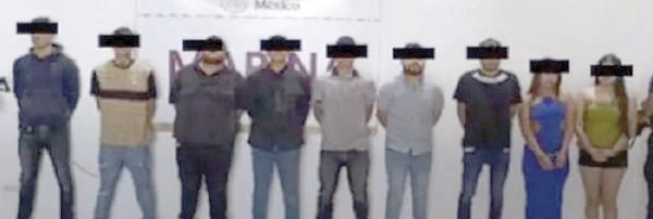 ¡CAEN A 9 DE “LOS SALAZAR”, LIGADOS A “LOS CHAPITOS”!