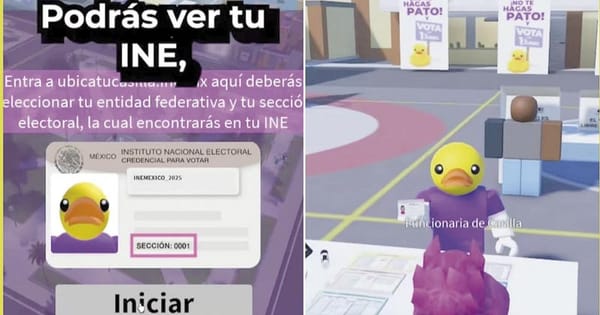 ¡LANZA INE SERVIDOR EN ROBLOX DE COMO VOTAR EN LA REFORMA JUDICIAL!