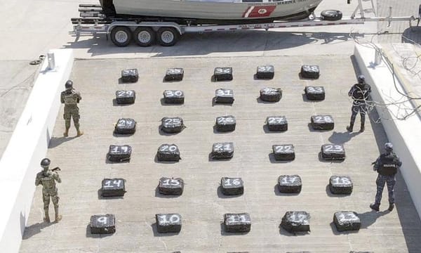 ¡ASEGURAN 1.5 TONELADAS DE COCAÍNA EN COSTAS DE JALISCO!