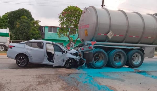 ¡"LLEGUECITO"! - PARRANDERO SE IMPACTA CONTRA PIPA!