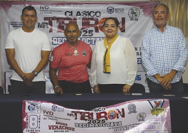 ¡MÚSCULOS CON CAUSA EN ARENA VERACRUZ! - MR. TIBURON 2025