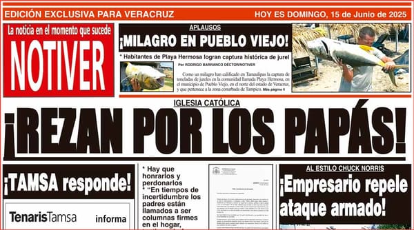 LA PORTADA - DOMINGO 15 DE JUNIO 2025
