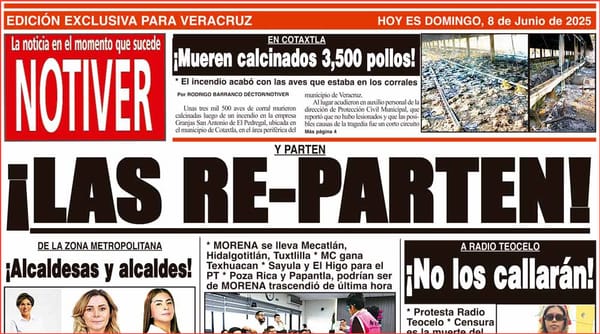 LA PORTADA - DOMINGO 8 DE JUNIO 2025