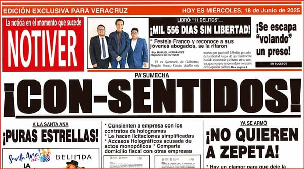 LA PORTADA - MIÉRCOLES 18 DE JUNIO 2025