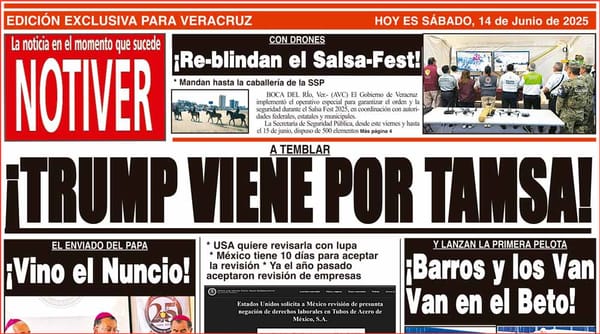 LA PORTADA - SÁBADO 14 DE JUNIO 2025