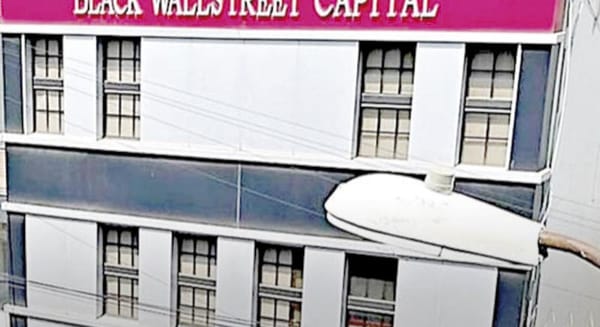 ¡“LAVA” $20 MIL MILLONES LA FIRMA “BLACK WALLSTREET CAPITAL”!