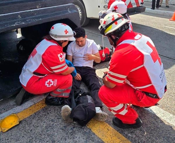 ¡SE  ESTRELLA CONTRA PUERTA DE AUTOMÓVIL ABIERTA! - KAMIKAZE