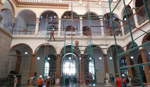 ¡COSTARÁ 60 MILLONES REMODELAR EL PALACIO!