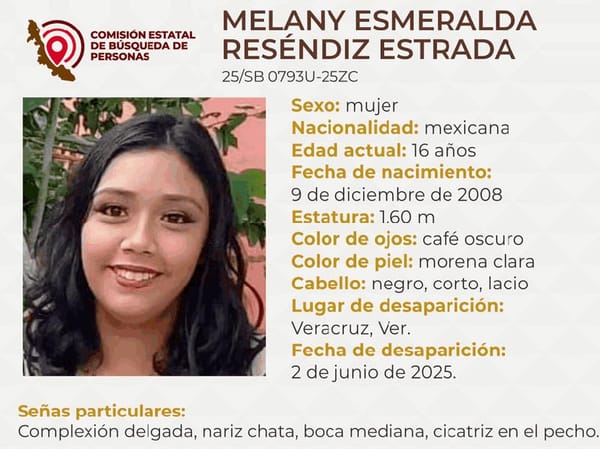 ¡MENALY ESMERALDA DESPARACIÓ EN EL PUERTO DE VERACRUZ!