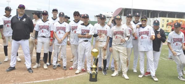 ¡SONORA FUE EL CAMPEON! - NACIONAL DE BEISBOL JUVENIL
