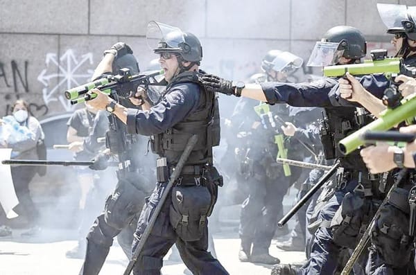 ¡TOQUE DE QUEDA EN  LOS ÁNGELES! - POR OLA DE PROTESTAS