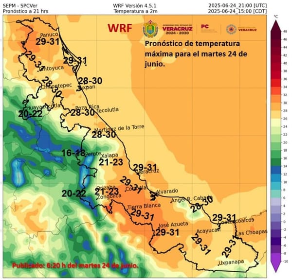¡SIGUE TEMPORAL DE LLUVIAS INTENSAS!