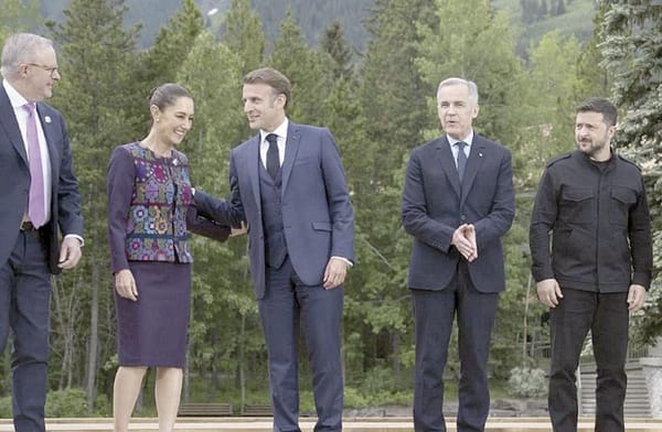 ¡ASÍ FUE LA PARTICIPACIÓN DE CLAUDIA SHEINBAUM EN LA CUMBRE DEL G7!