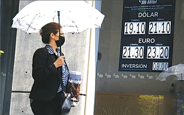 ¡PEGA AL PESO PRONÓSTICO ECONÓMICO DE LA OCDE!