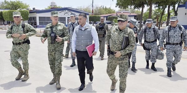 ¡HARFUCH MANDA 1,600 SOLDADOS A SINALOA!