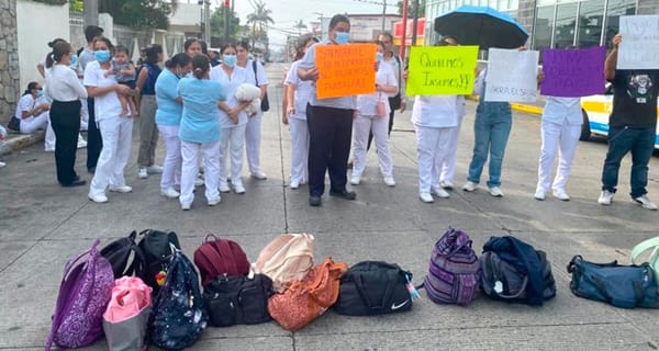 ¡HUELGA EN COVADONGA! - *Empleados inician huelga de hambre por salarios atrasados