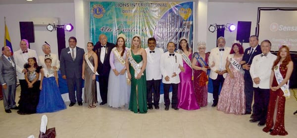 BRILLANTE VELADA DE LIONS INTERNATIONAL!