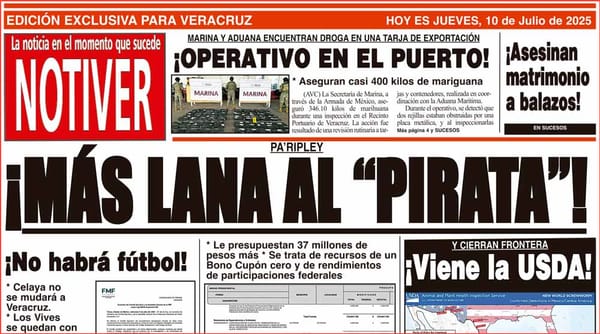 LA PORTADA - JUEVES 10 DE JULIO 2025