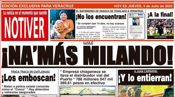 LA PORTADA - JUEVES 3 DE JULIO 2025