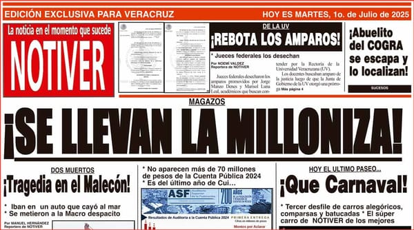 LA PORTADA - MARTES 1 DE JULIO 2025