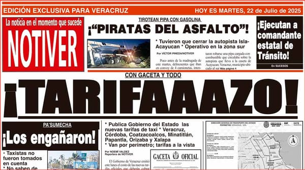 LA PORTADA - MARTES 22 DE JULIO 2025