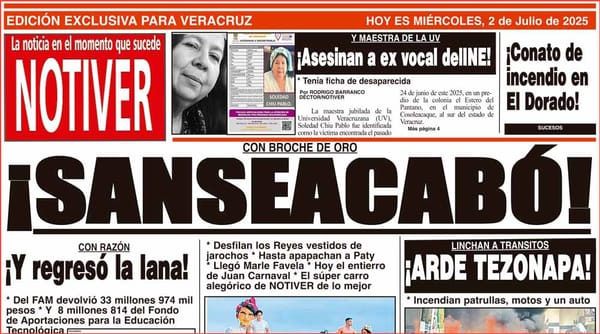 LA PORTADA - MIÉRCOLES 2 DE JULIO 2025