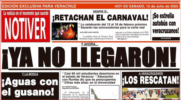 LA PORTADA - SÁBADO 12 DE JULIO 2025