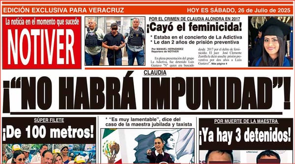 LA PORTADA - SÁBADO 26 DE JULIO 2025