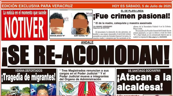 LA PORTADA - SÁBADO 5 DE JULIO 2025