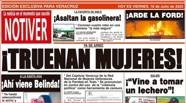 LA PORTADA - VIERNES 18 DE JULIO 2025