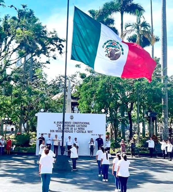 ¡DE CABEZA LA BANDERA!