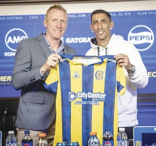 ¡”SER CAMPEÓN CON CENTRAL ES LO QUE ME FALTA”!.- ÁNGEL DI MARÍA