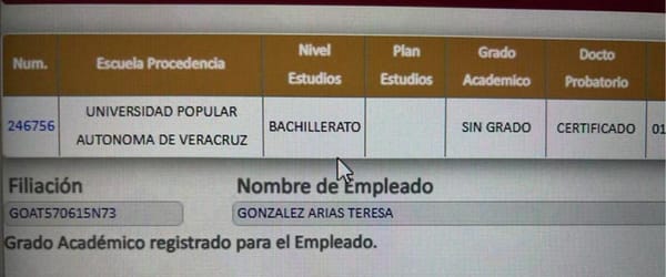 ¡LA BALCONEAN! - *A alta funcionaria de la SEV