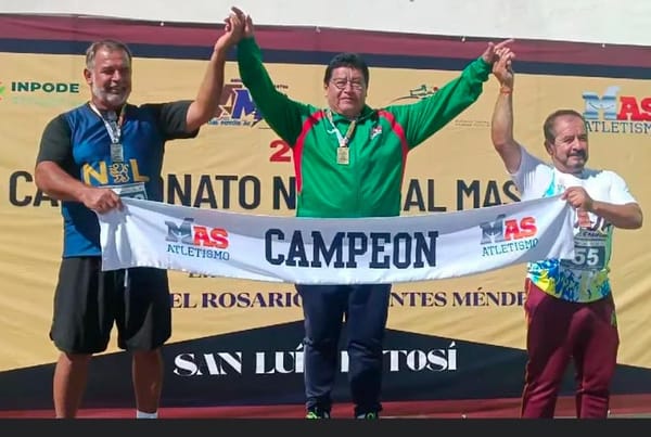 ¡ORO PARA DANIEL MARCIAL!