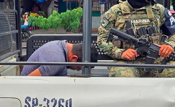 ¡DETIENEN A ASALTANTE CON PISTOLA DE JUGUETE!