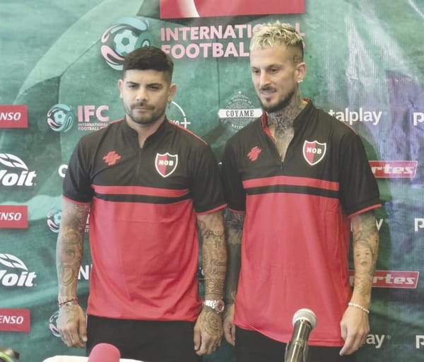 ¡LLEGAN COLOMBIANOS Y ARGENTINOS! - *Éver Banega y Darío Benedetto se reunieron con la prensa del Newells Old Boys