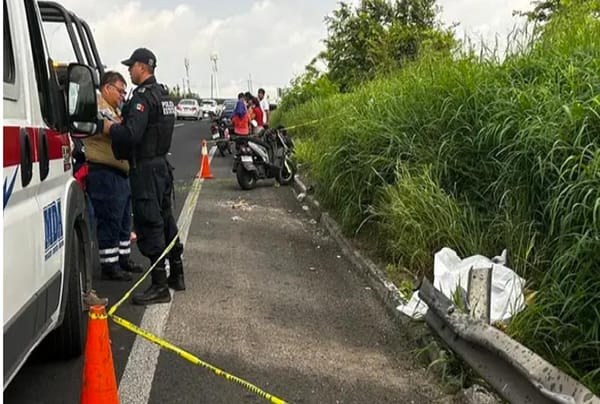¡AUTOBÚS TRV ARROLLÓ A PAREJA EN MOTOCICLETA! - UN HOMBRE PERDIÓ LA VIDA Y SU PAREJA RESULTO LESIONADA